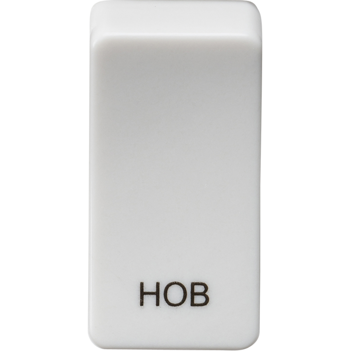 Knightsbridge GDHOBU Switch cover "marked HOB" white