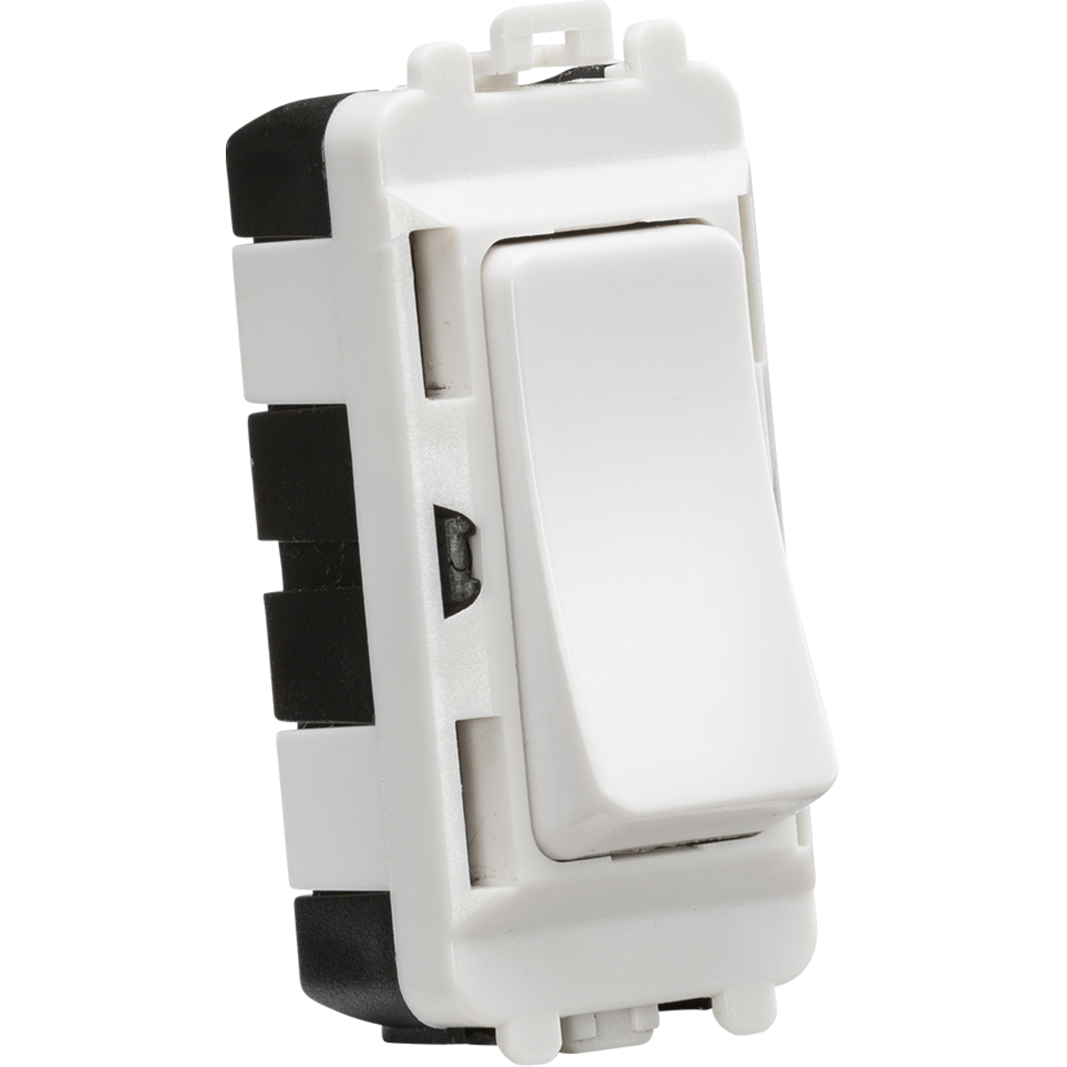 Knightsbridge GDM001U 20AX 2 way SP grid module - white
