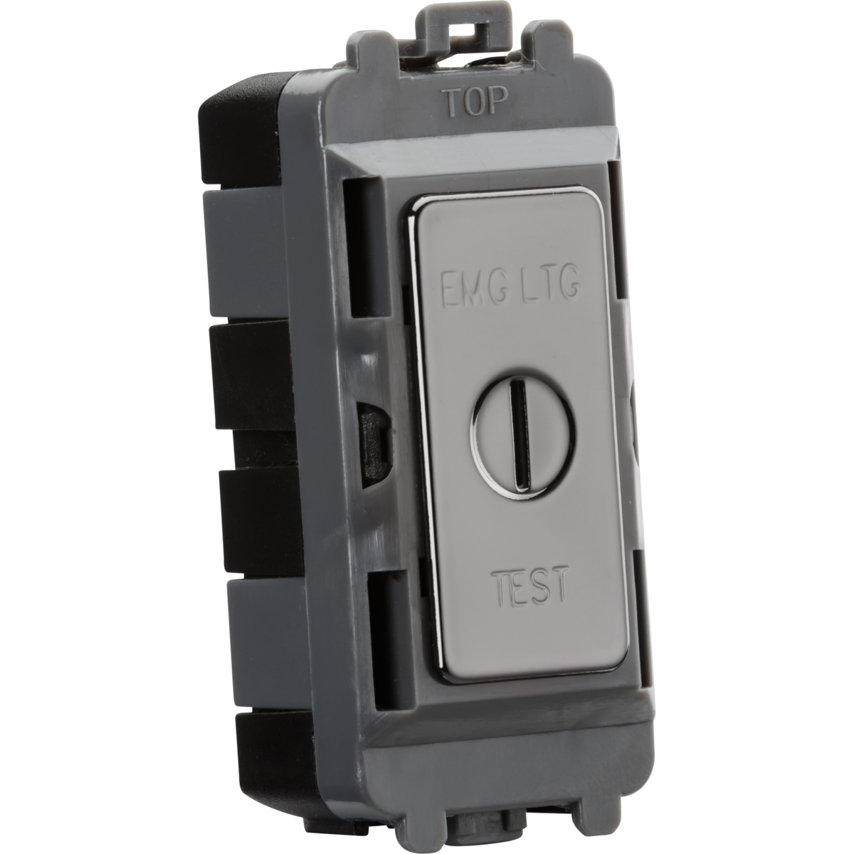 Knightsbridge GDM008BN 20AX DP key module (marked EMG LTG TEST) - black nickel