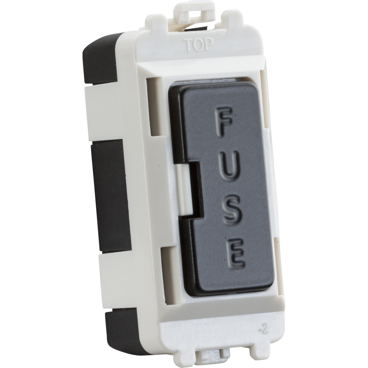Knightsbridge GDM011MB 13A fused module - matt black
