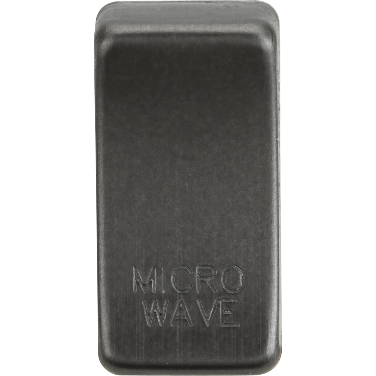 Knightsbridge GDMICROSB Switch cover "marked MICROWAVE" smoked bronze