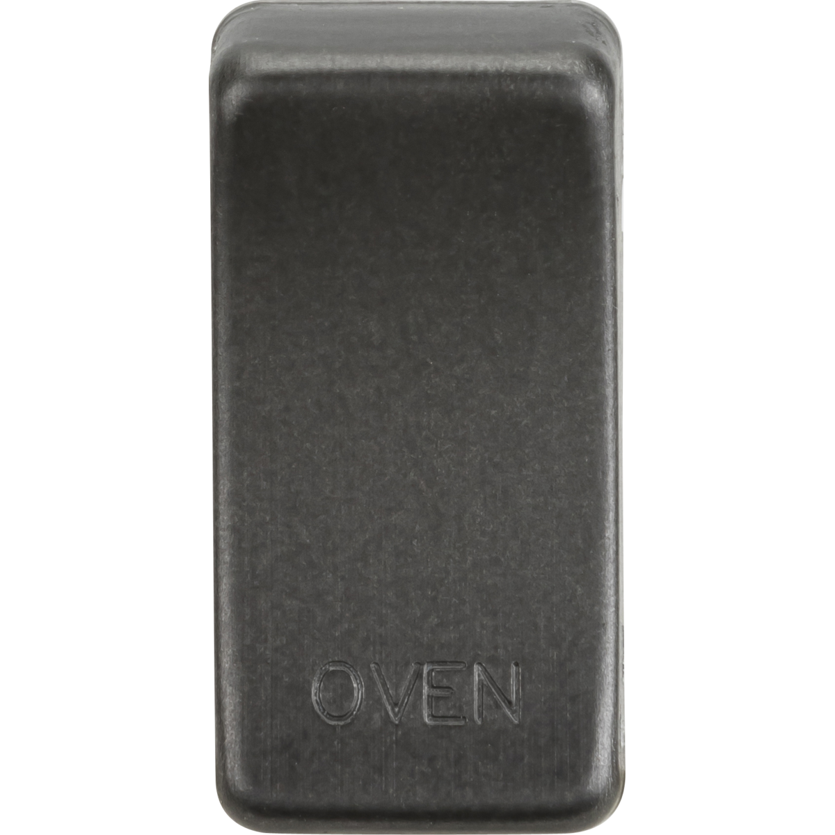 Knightsbridge GDOVENSB Switch cover "marked OVEN" smoked bronze