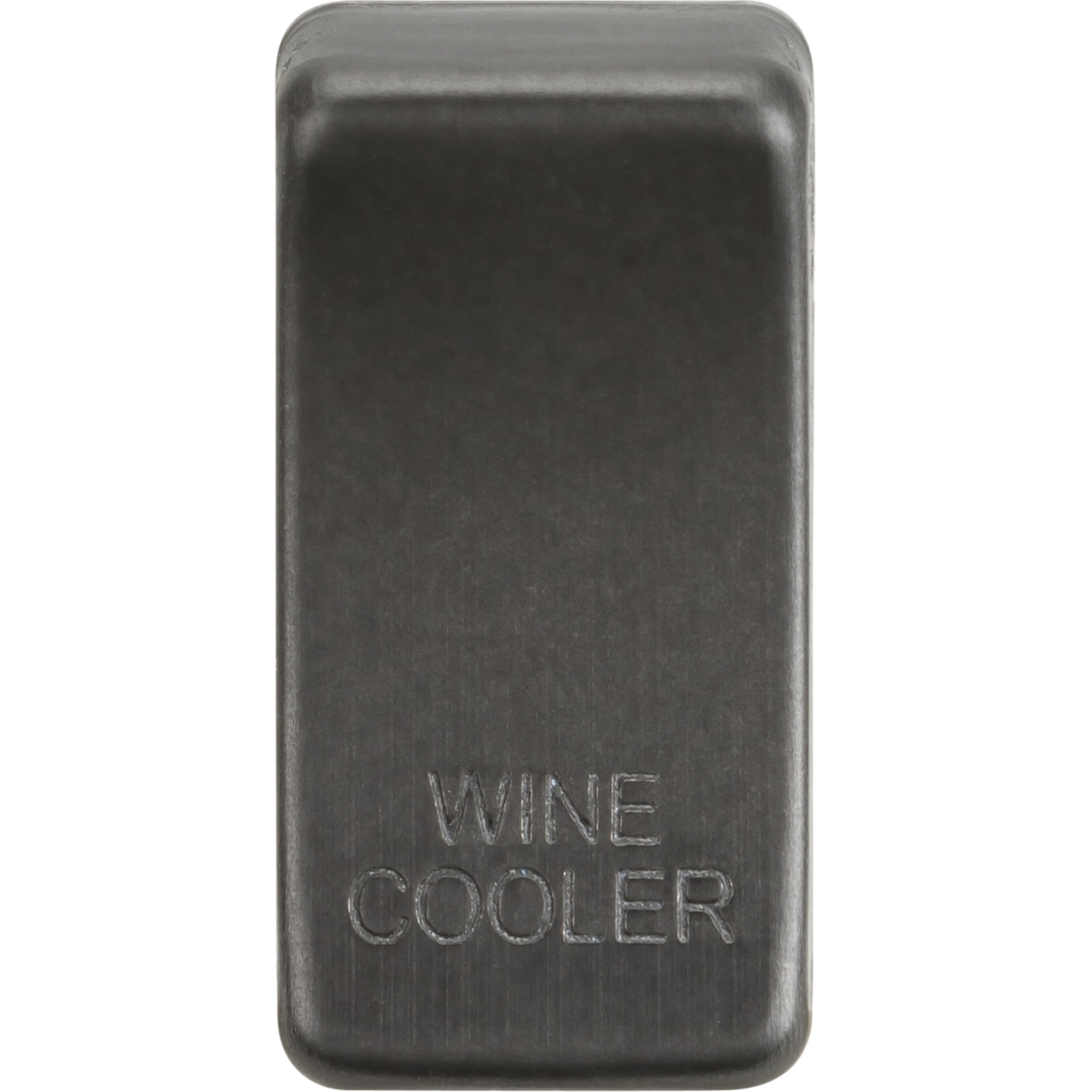 Knightsbridge GDWINESB Switch cover "marked WINE COOLER" smoked bronze
