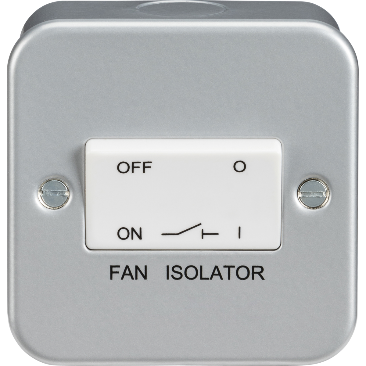 Knightsbridge M1100 Metal Clad 10A Fan Isolator Switch