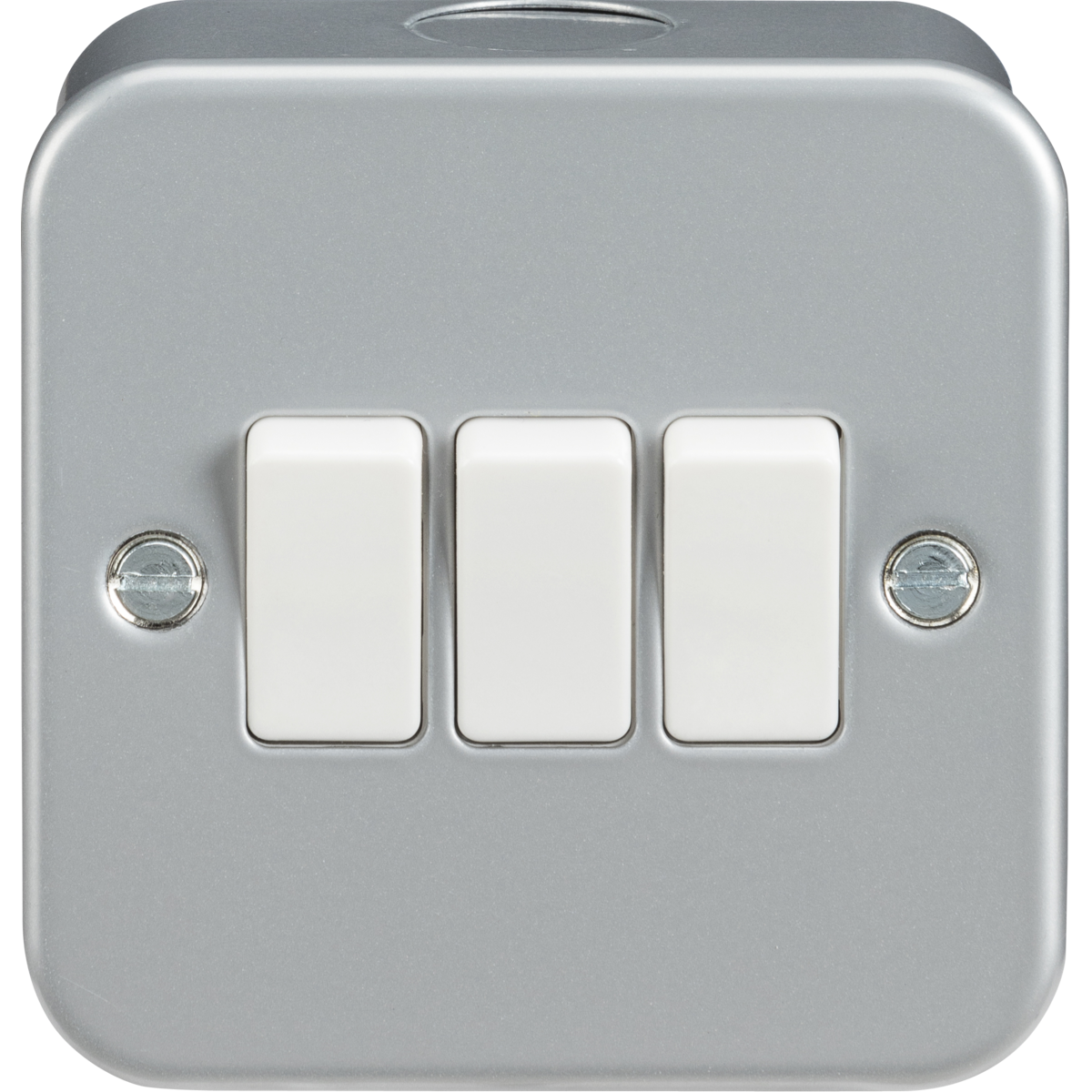Knightsbridge M4000 Metal Clad 10AX 3G 2-way Switch