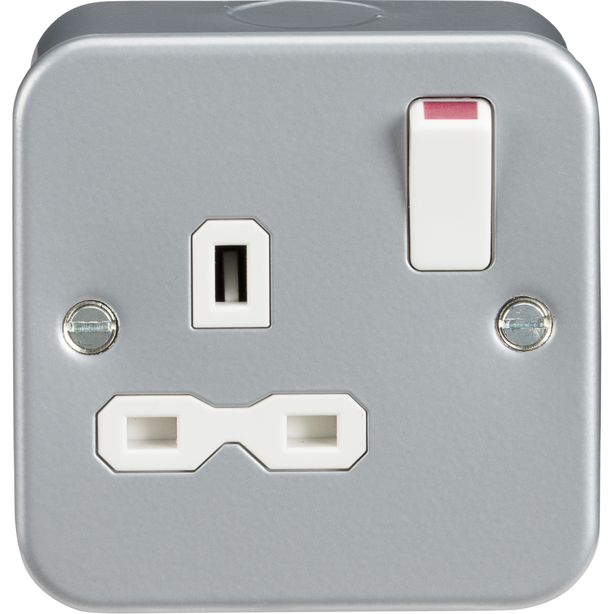 Knightsbridge MR7000 Metal Clad 13A 1G DP Switched Socket