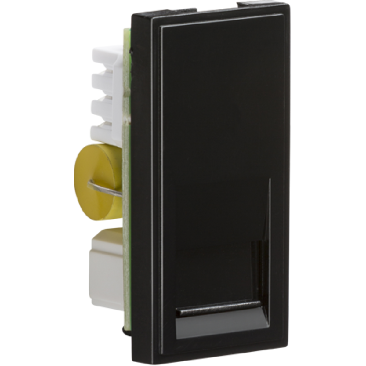 Knightsbridge NETBTMBK Telephone Master Outlet Module 25 x 50mm (IDC) - Black