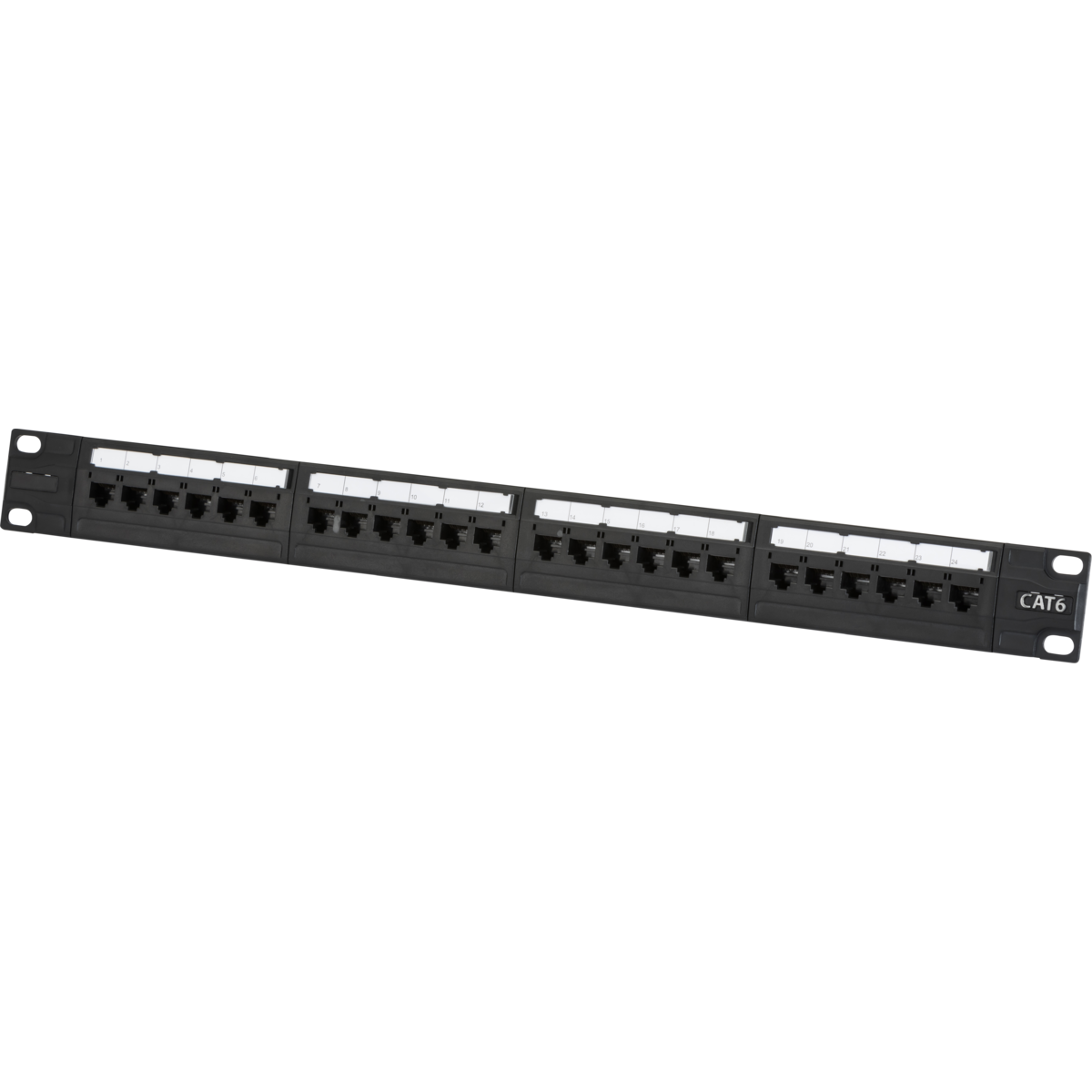Knightsbridge NETC624 19 inch 1U UTP CAT6 24-port Patch Panel