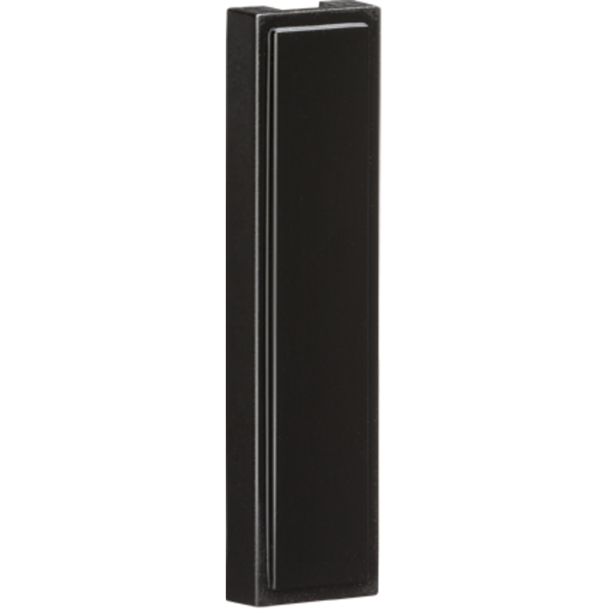 Knightsbridge NETQBK PACK OF 10 - Quarter Blanking Modules (12.5 x 50mm) - Black