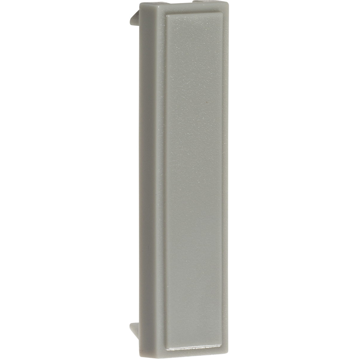 Knightsbridge NETQGY PACK OF 10 - Quarter Blanking Modules (12.5 x 50mm) - Grey