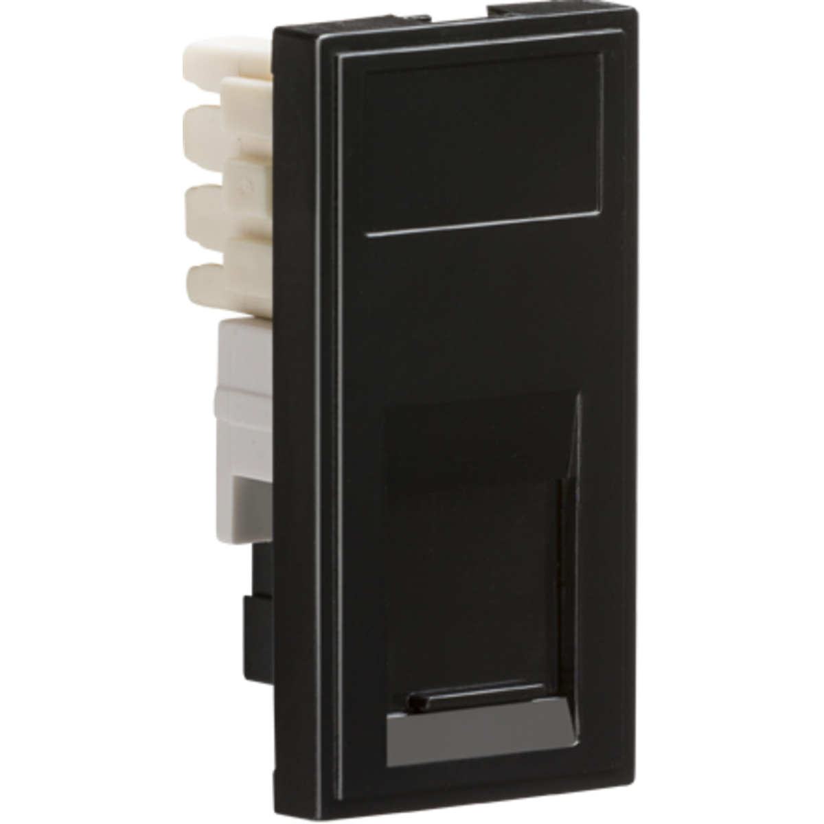 Knightsbridge NETRJ11BK RJ11 Outlet Module 25 x 50mm (IDC) - Black