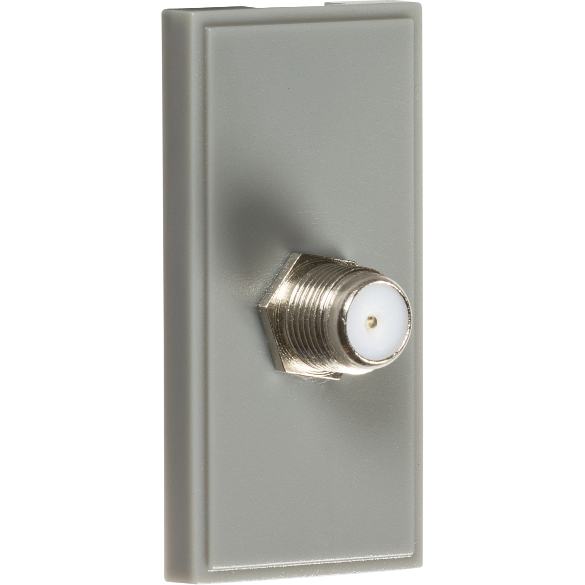 Knightsbridge NETSATGY SAT TV Outlet Module 25 x 50mm - Grey