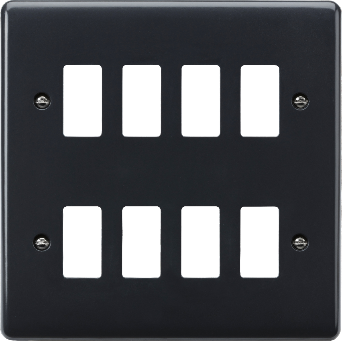 Knightsbridge PMG8 8G Grid Faceplate [Part M Compliant]