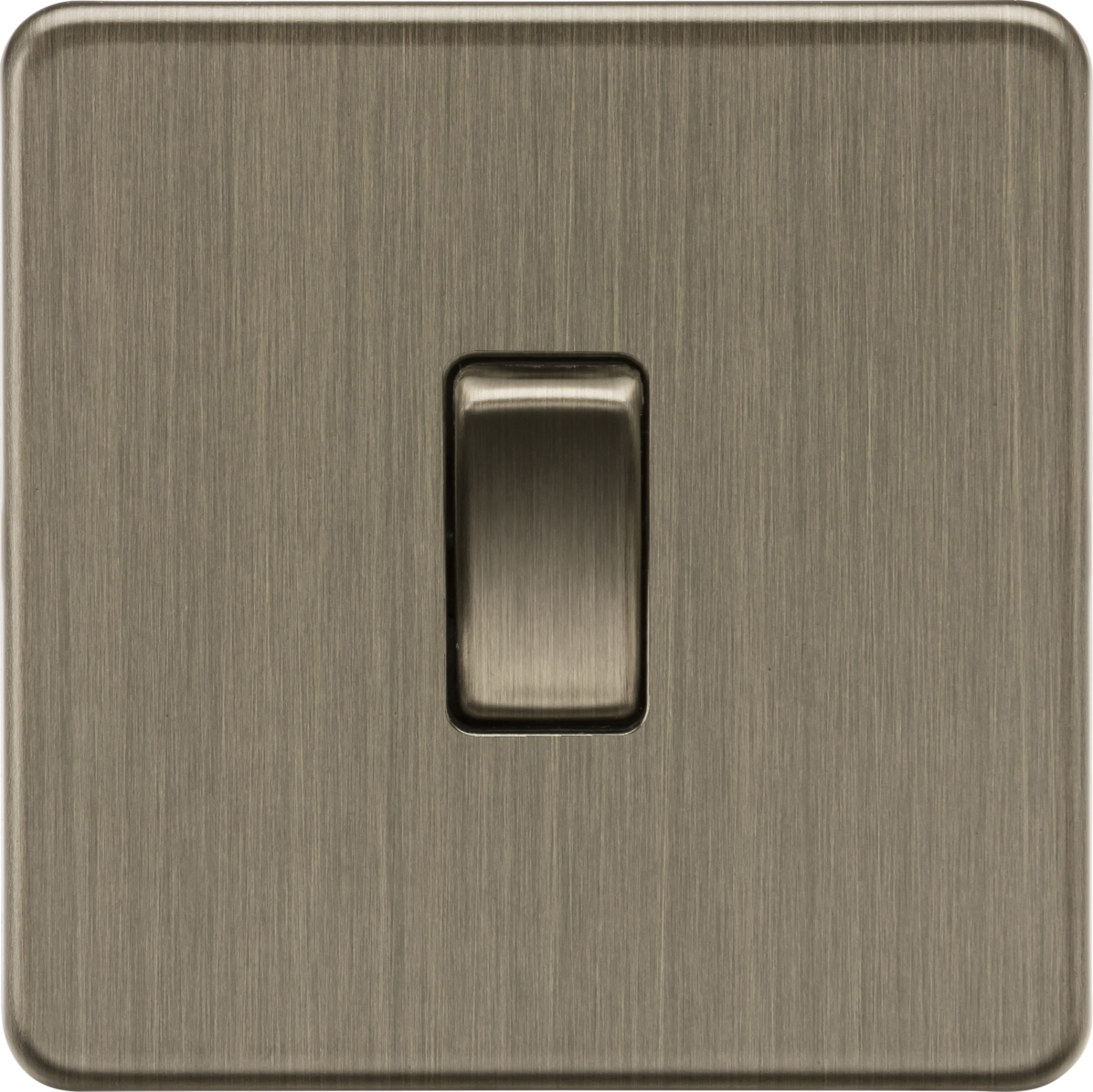 Knightsbridge SF1000DPAB 10AX 1G DP Switch Antique Brass