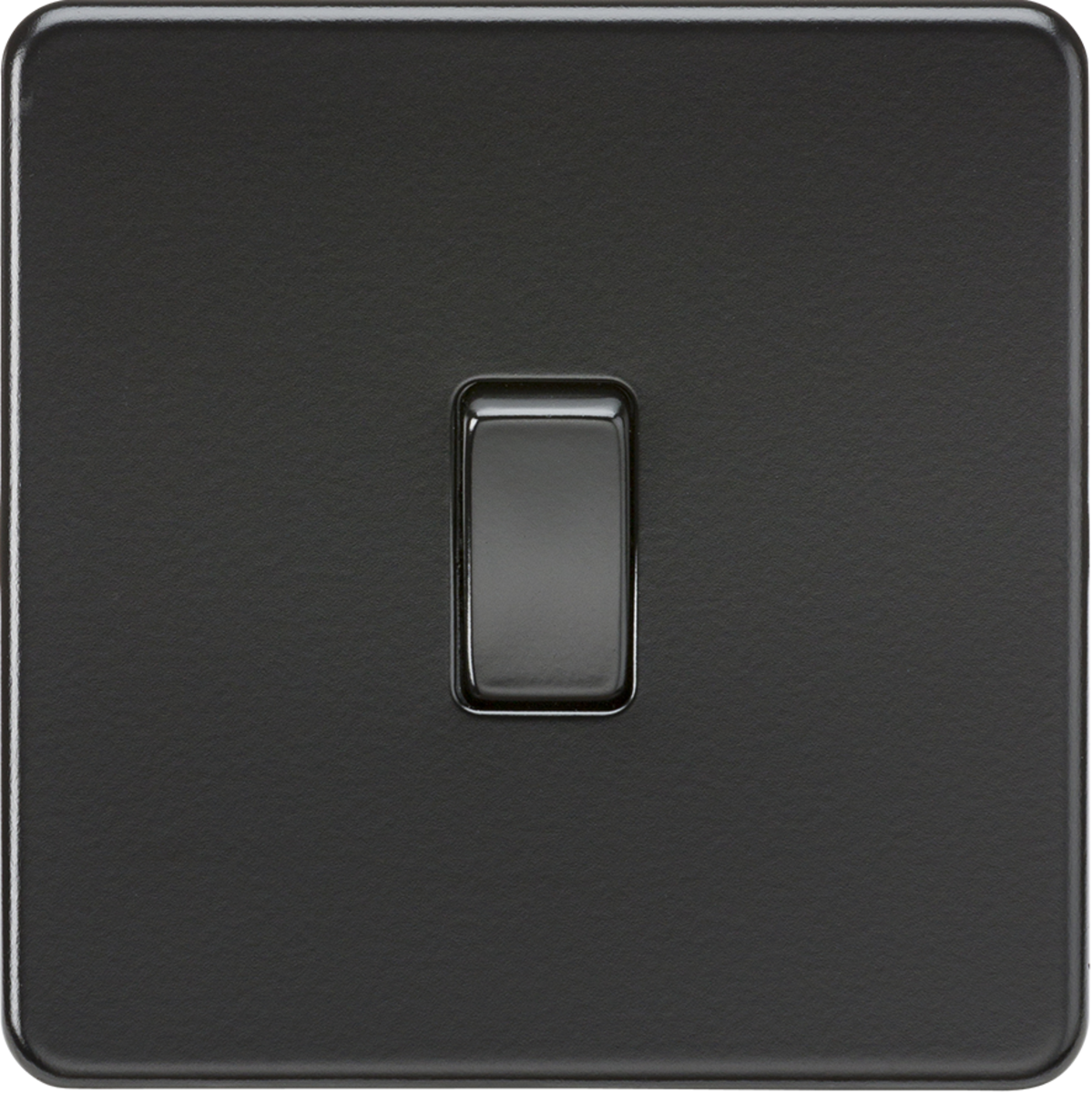 Knightsbridge SF1200MBB 10AX 1G Intermediate Switch Matt Black