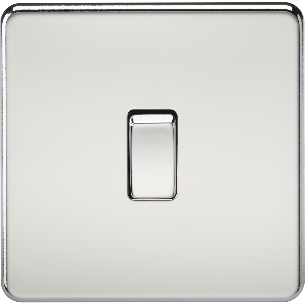 Knightsbridge SF2000PC 10AX 1G 2-way Switch Polished Chrome