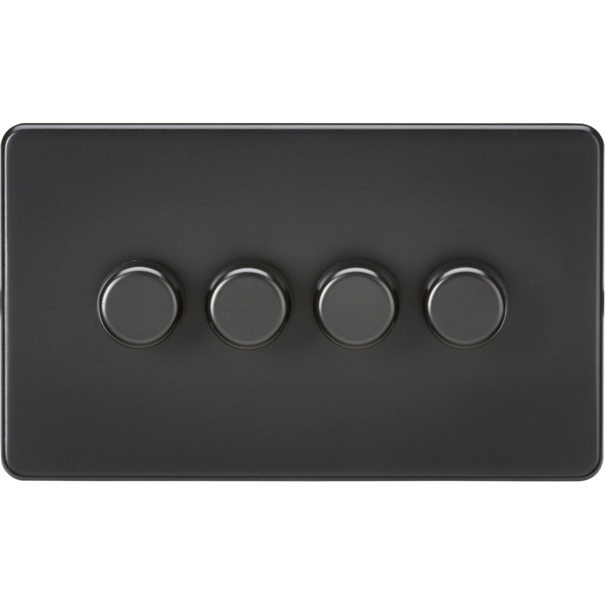 Knightsbridge SF2194MBB 4G 2-way 10-200W (5-150W LED) Intelligent dimmer Matt Black