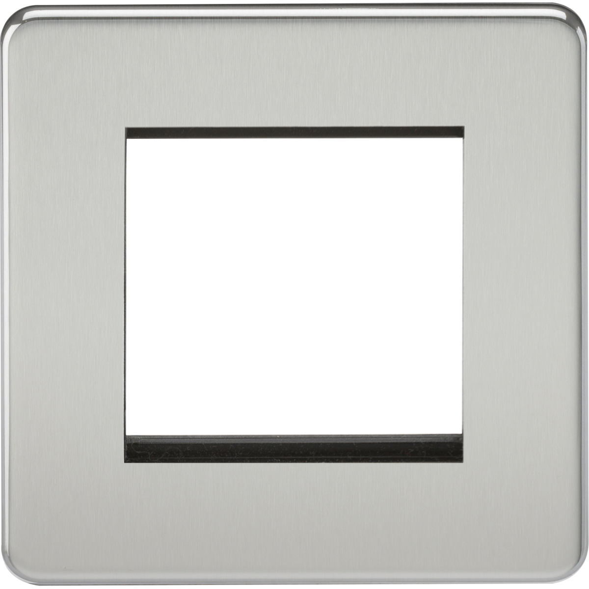 Knightsbridge SF2GPC 2G Modular Faceplate - Polished Chrome