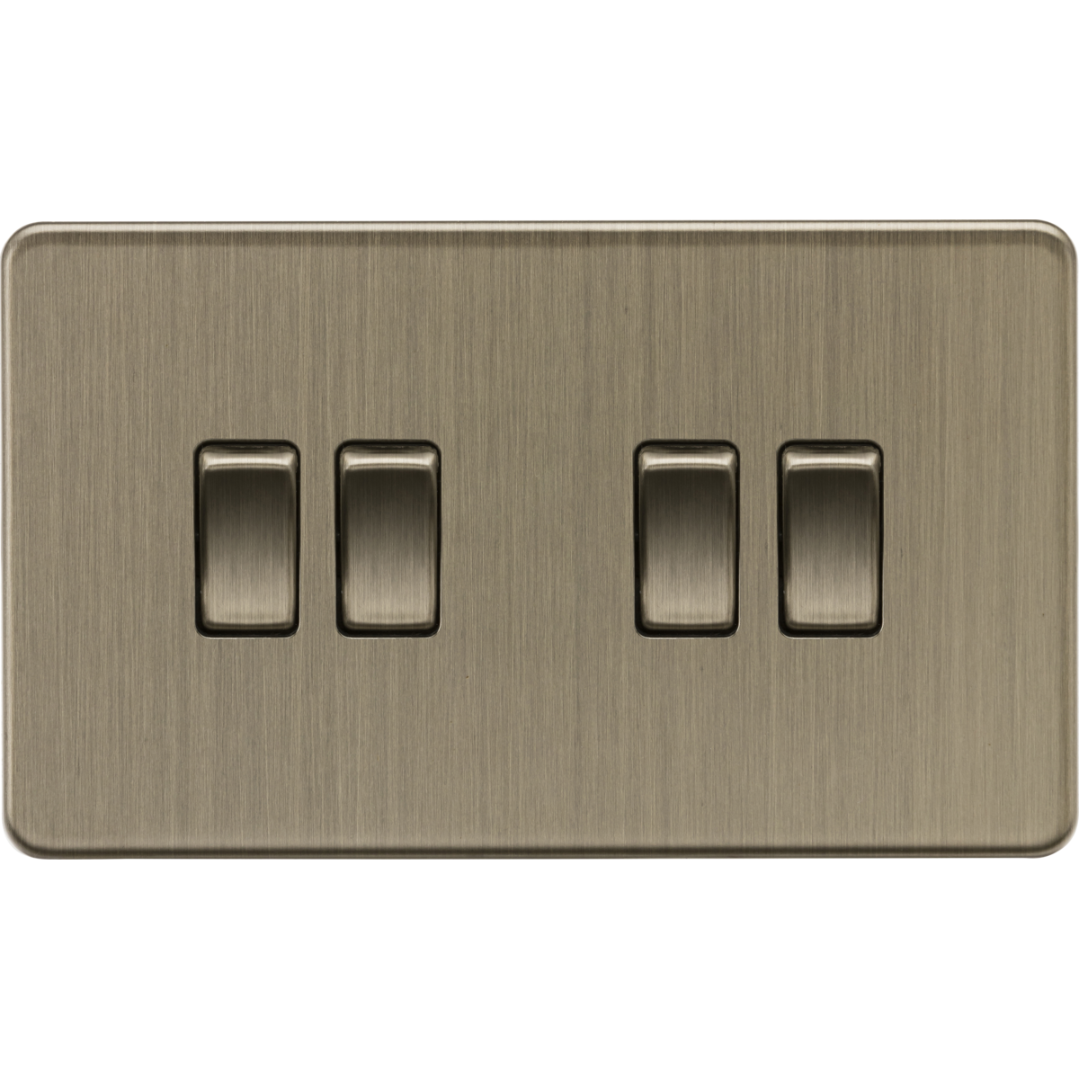 Knightsbridge SF4100AB 10AX 4G 2-Way Switch Antique Brass