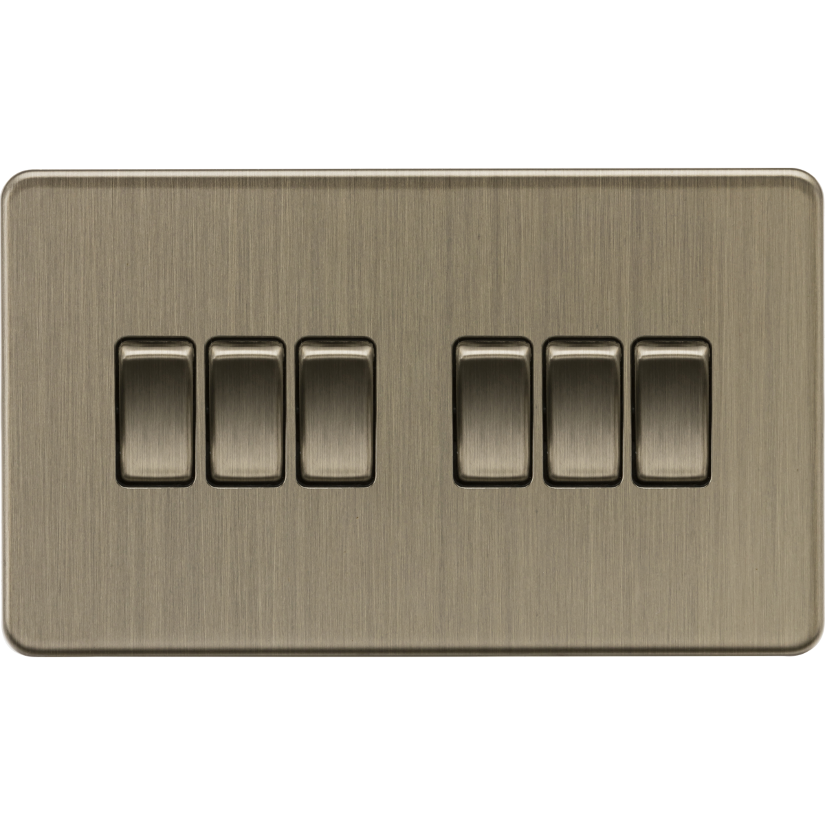 Knightsbridge SF4200AB 10AX 6G 2-Way Switch Antique Brass