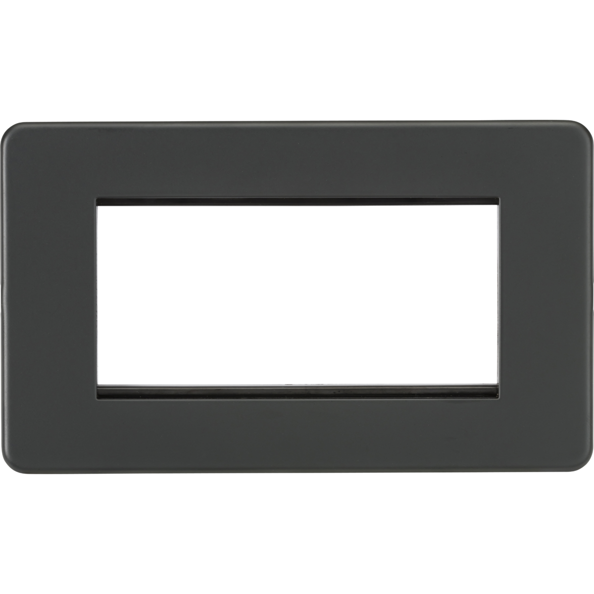 Knightsbridge SF4GAT 4G Modular Faceplate - Anthracite