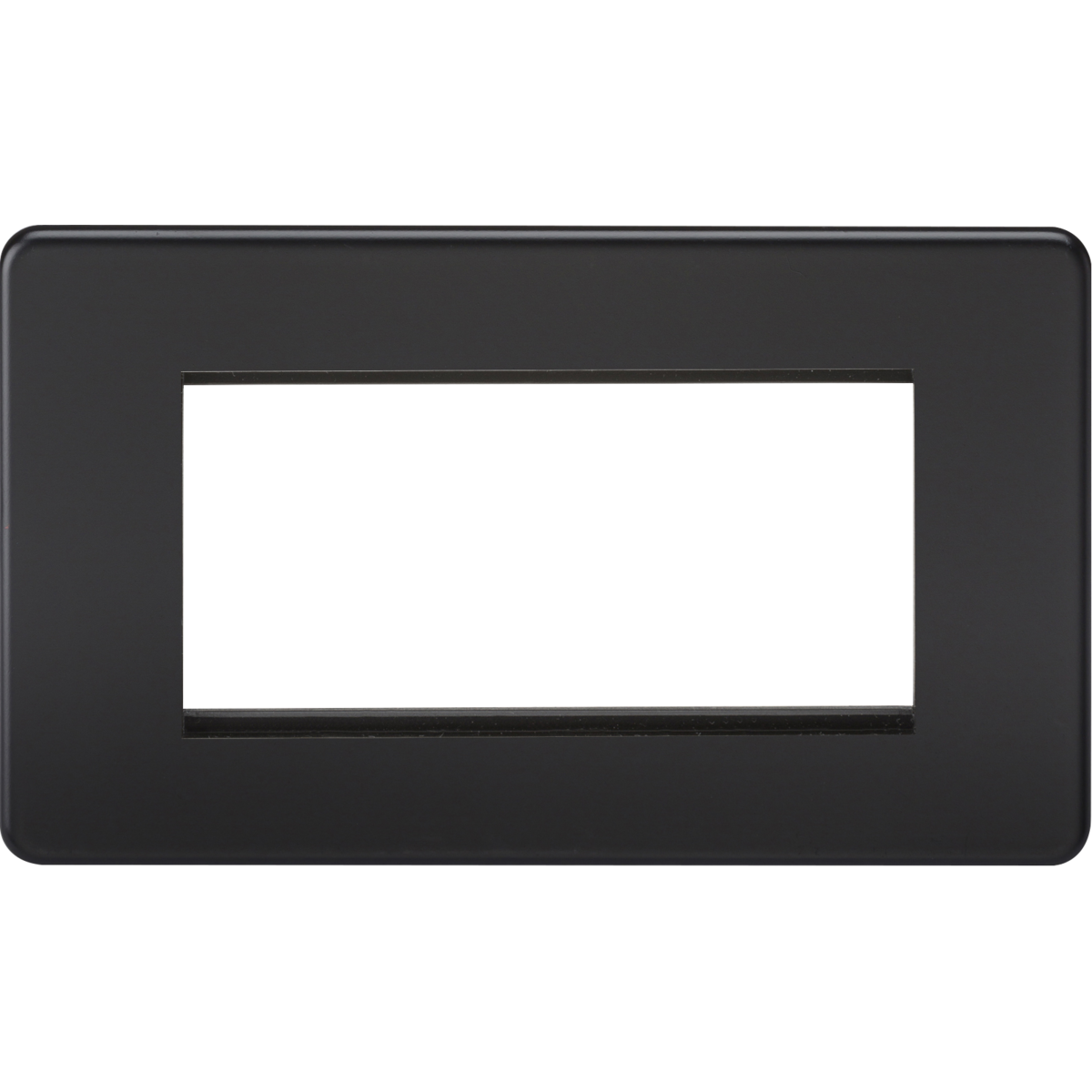 Knightsbridge SF4GMB 4G Modular Faceplate - Matt Black
