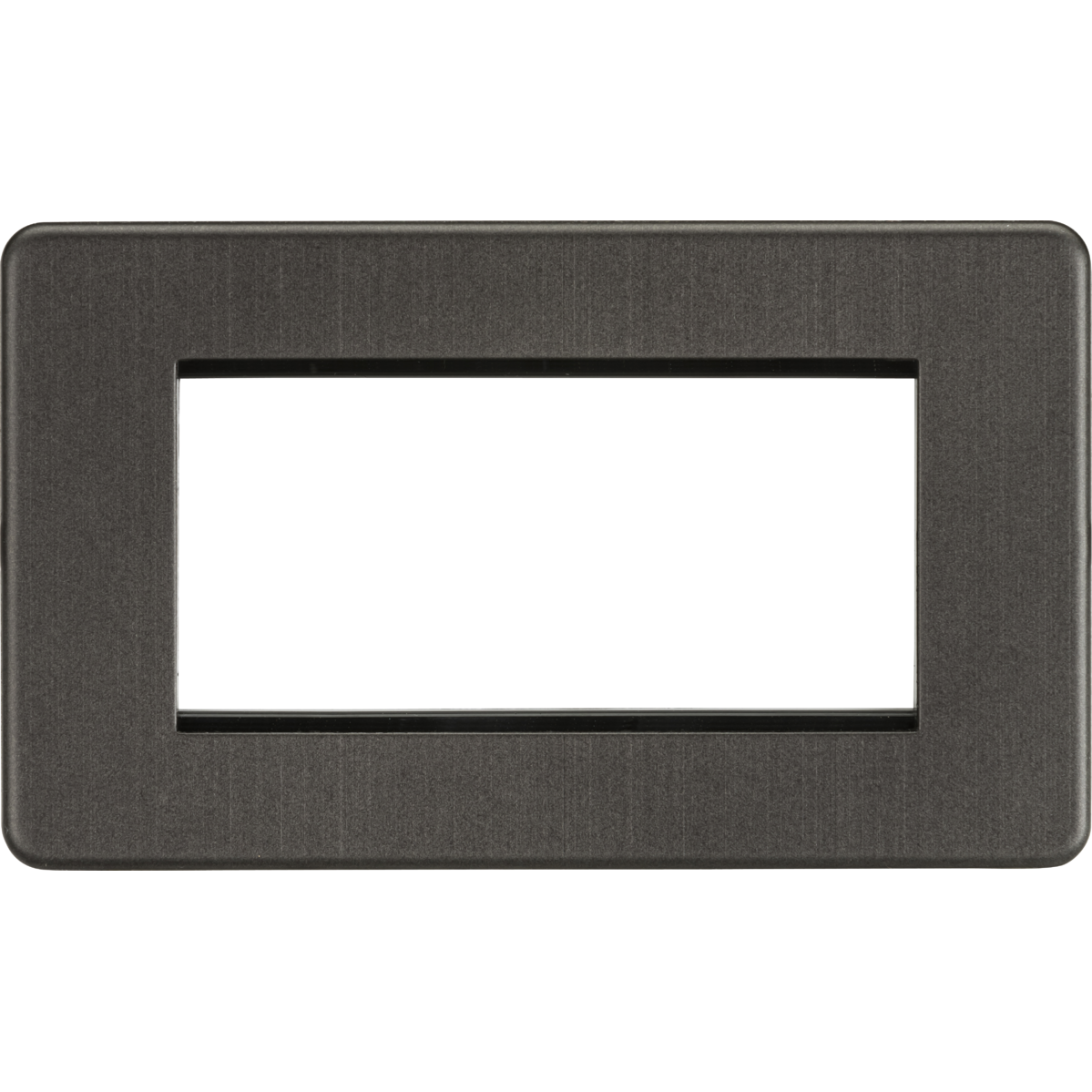Knightsbridge SF4GSB 4G Modular Faceplate - Smoked Bronze