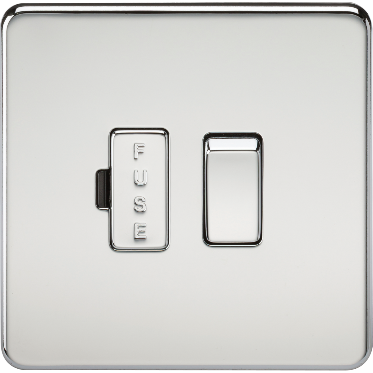 Knightsbridge SF6300PC 13A Switched Fused Spur Unit Polished Chrome