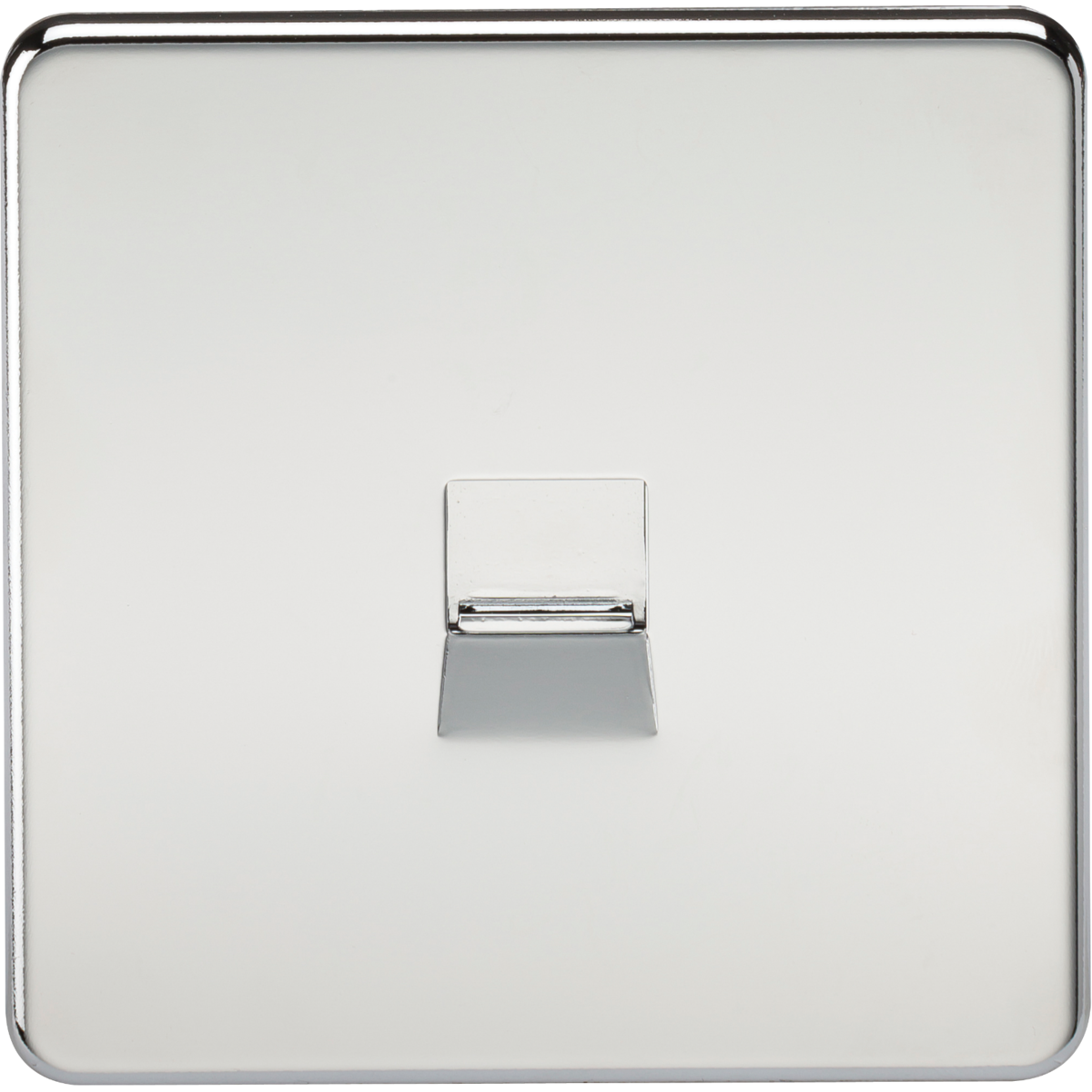 Knightsbridge SF7300PC Telephone Master Socket Polished Chrome