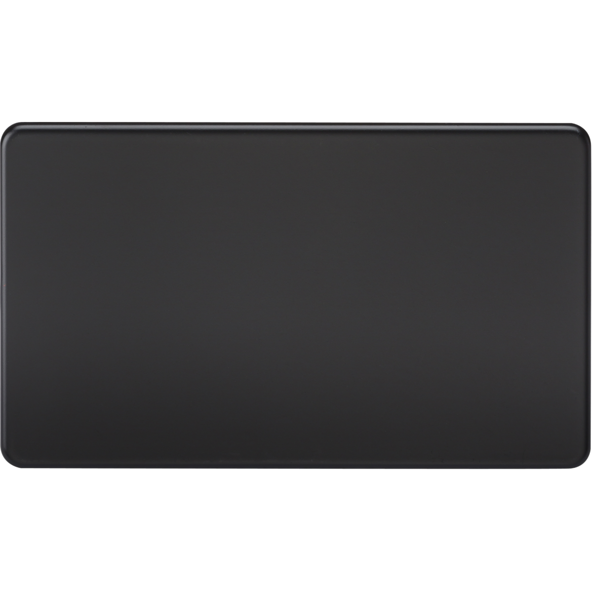 Knightsbridge SF8360MB 2G Blanking Plate Matt Black