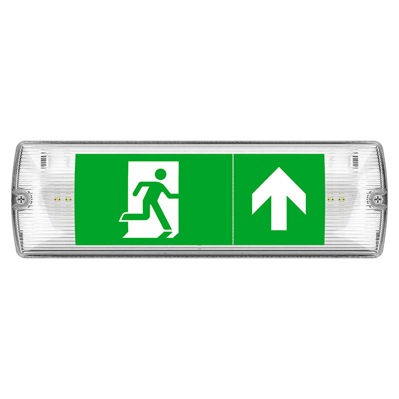 Kosnic MUL0105 IP65 Emergency LED Bulkhead Exit Sign