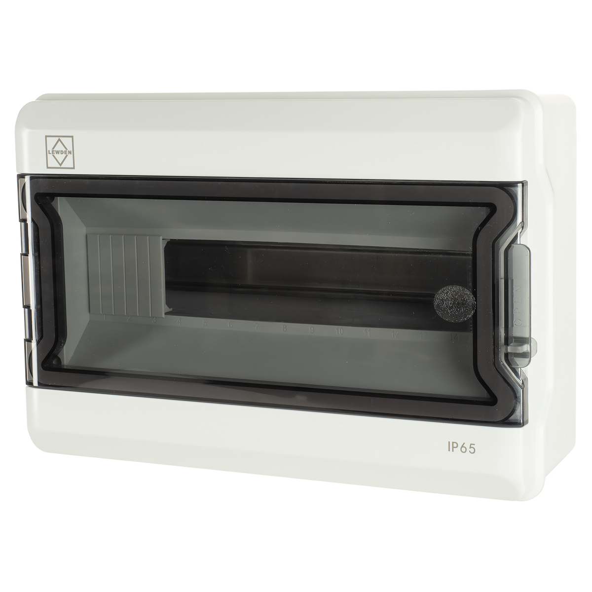 Lewden 15/65ENC 15 Module Polycarbonate IP65 Enclosure