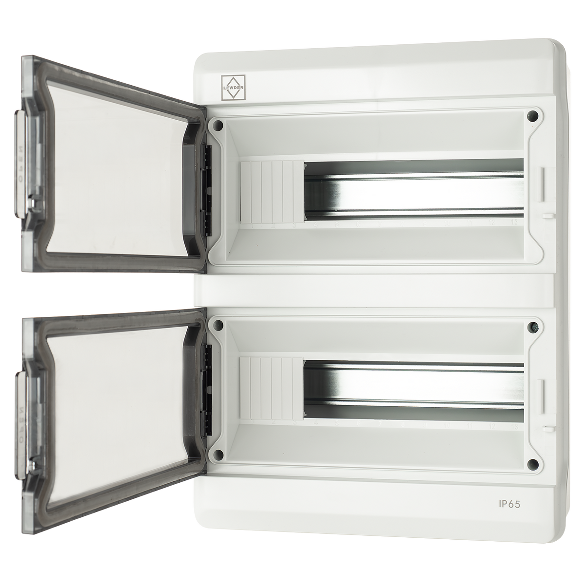 Lewden 26/65ENC 26 Module Polycarbonate IP65 Enclosure