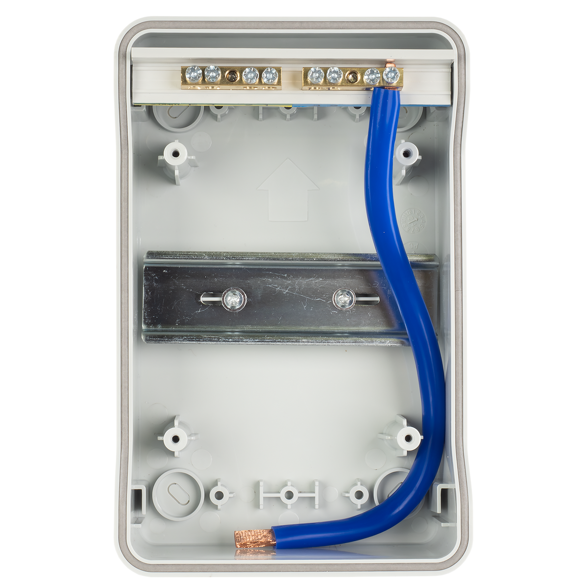 Lewden 4/65ENC 4 Module Polycarbonate IP65 Enclosure