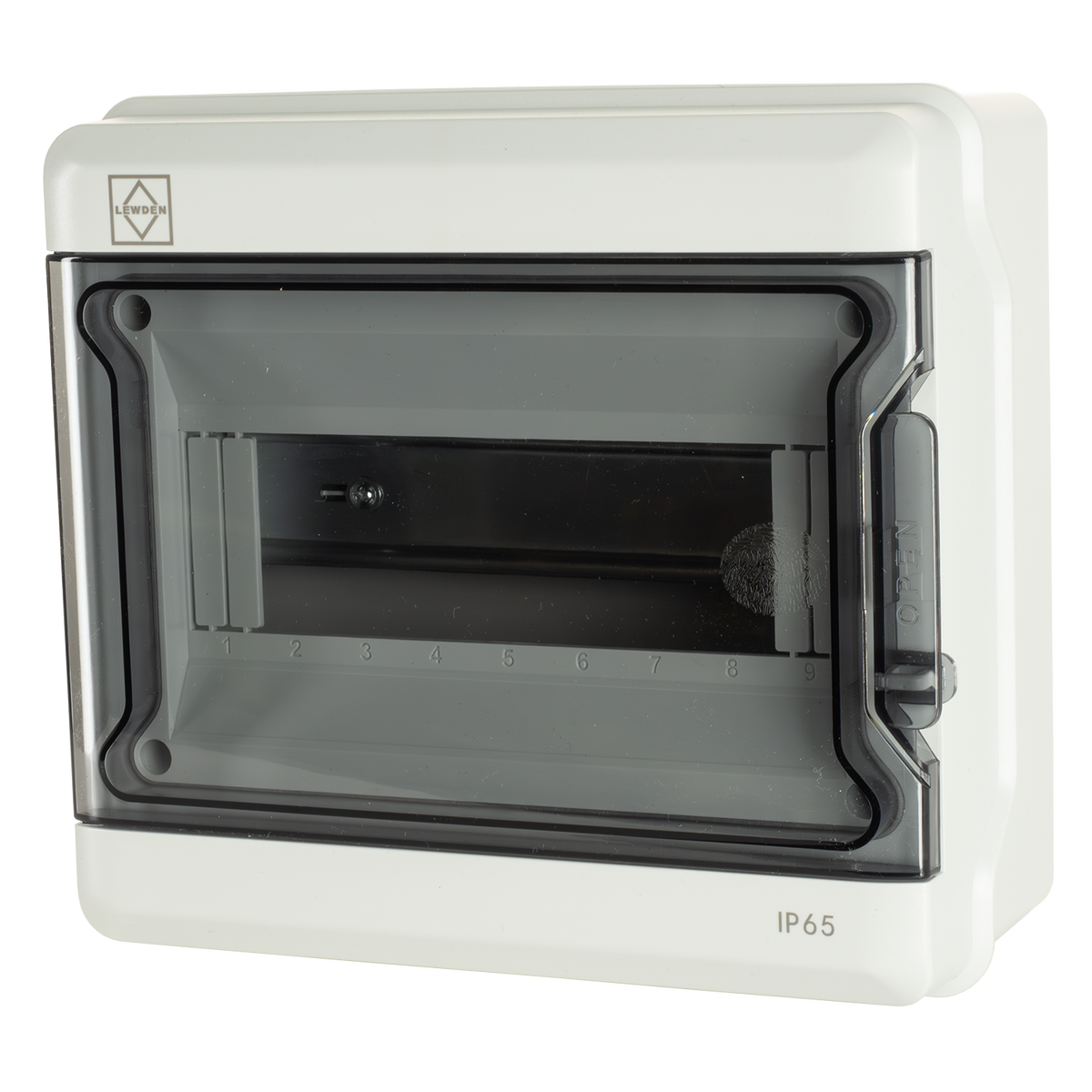 Lewden 9/65ENC 9 Module Polycarbonate IP65 Enclosure