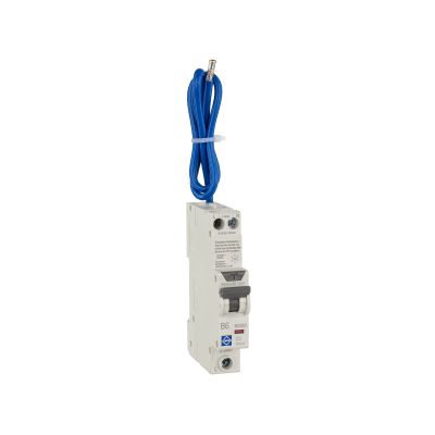Lewden Compact Bidirectional RCBO Double Pole 30mA Switched Neutral