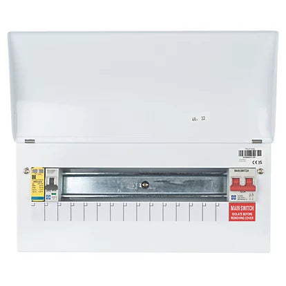 Lewden PRO-R16MS 13 Usable Way Consumer Unit with Main Switch & Type 2 Surge