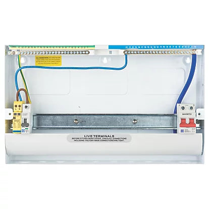 Lewden PRO-R21MS 18 Way RCBO Consumer Unit with Surge Protection