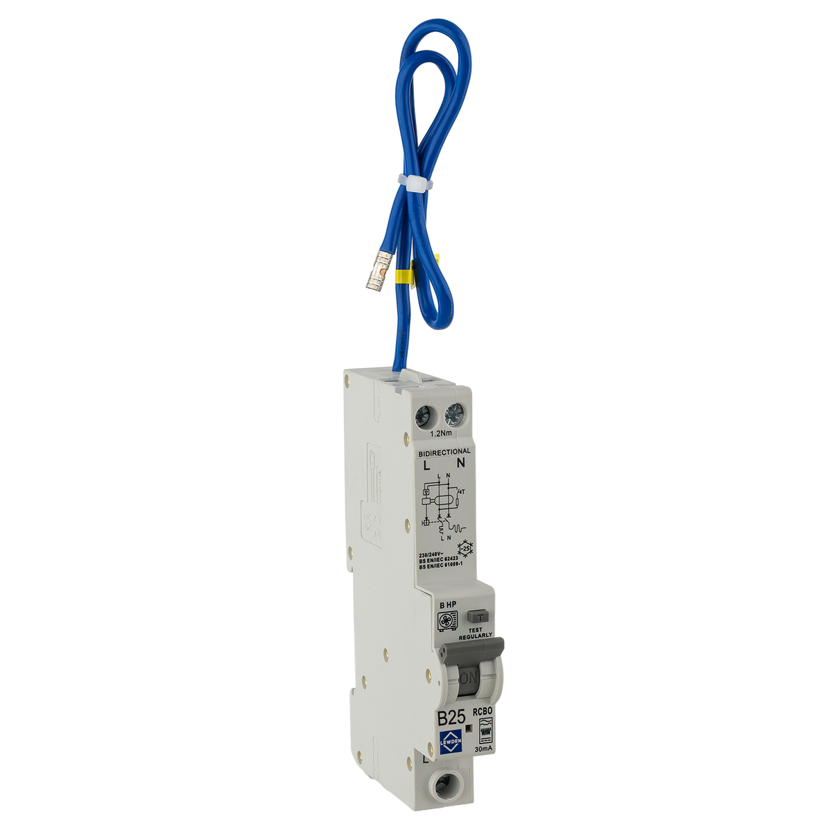 Lewden RCBO B Curve 6kA 30mA Type B - Heat Pump