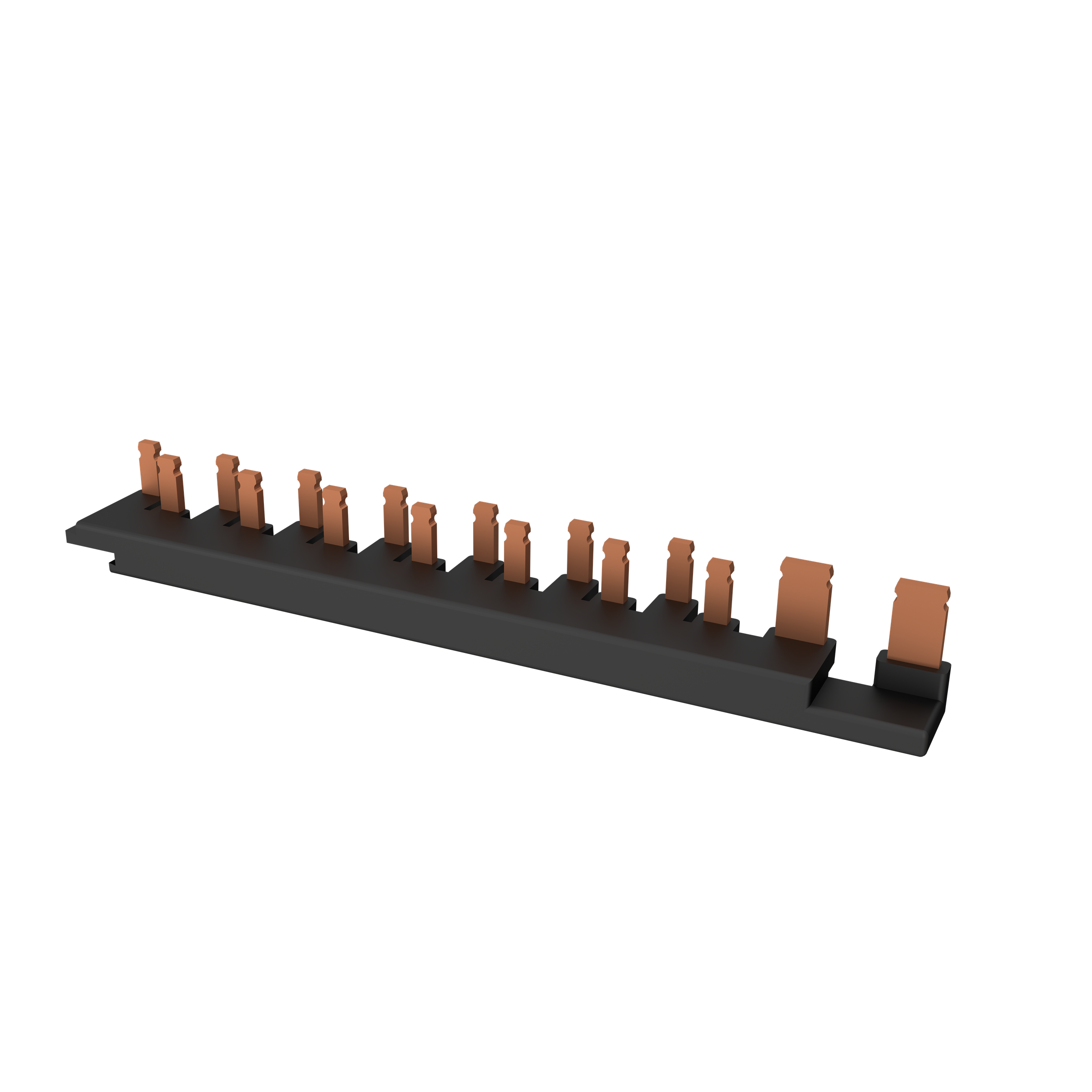 Live Electrical DPN100A9 2P+7 100A Copper Busbar Suitable for SRN Board with Main Switch & SPD