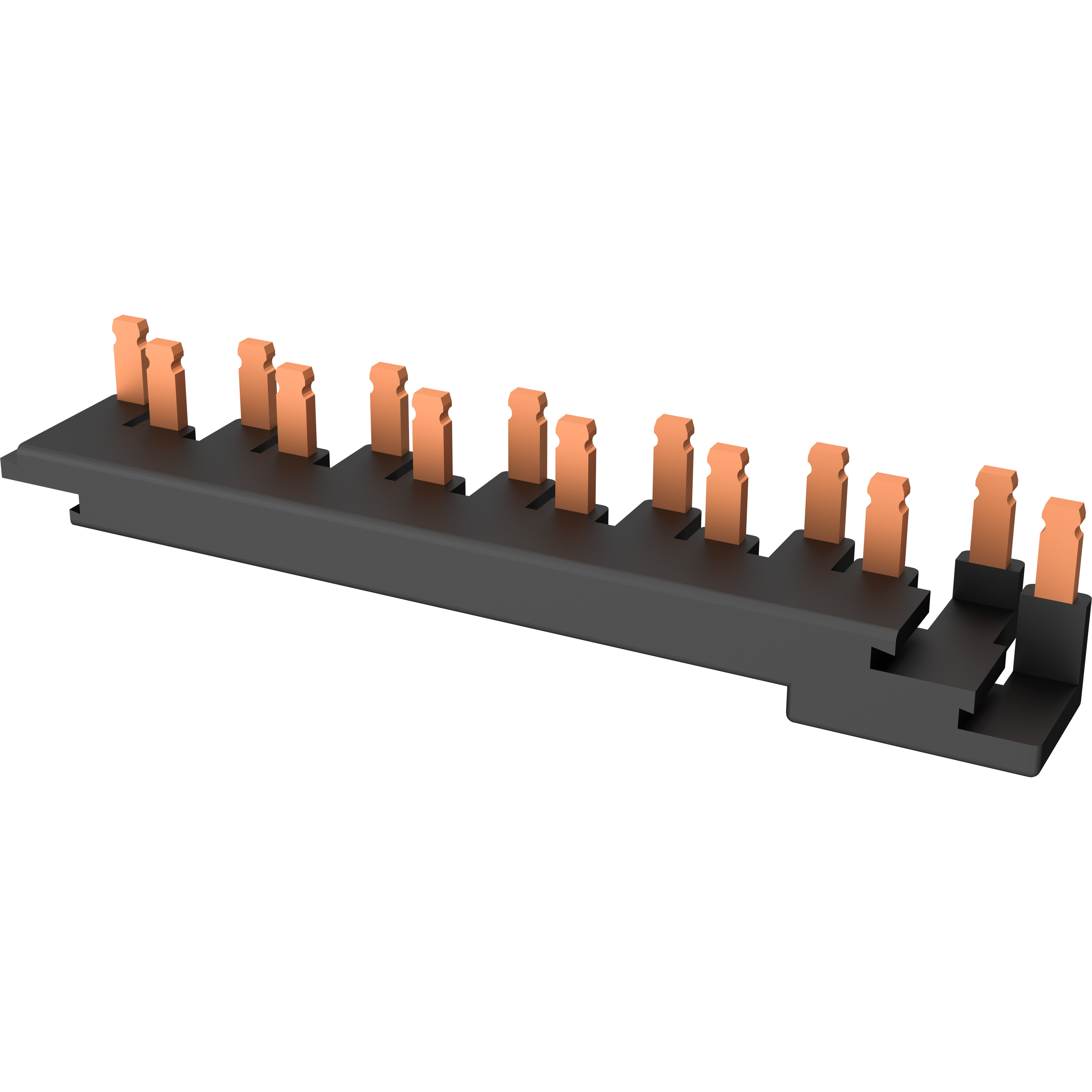 Live Electrical DPN100B7 7 Way Extension 100A Copper Busbar for SRN Boards
