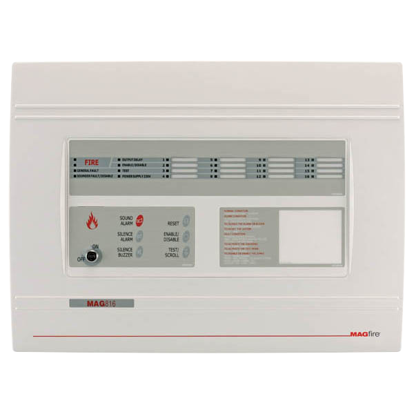 Mag Conventional Conventional 8-16 Zone Abs Fire Panel