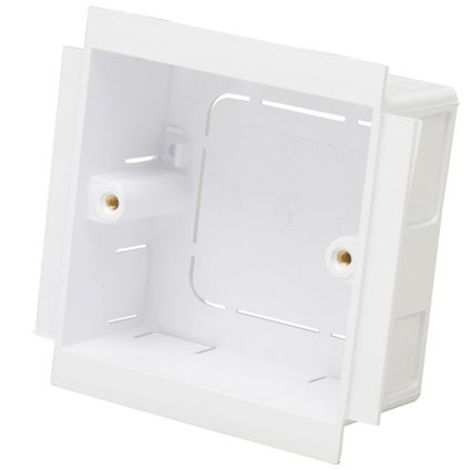 Marco MTSB1 35mm 1 Gang Socket Box White (Sold in 1's)