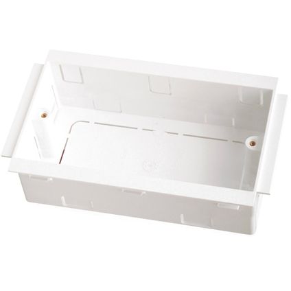 Marco MTSB2 35mm 2 Gang Socket Box White (Sold in 1's)