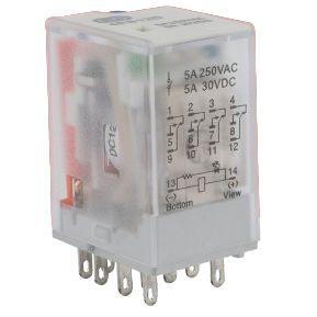 Niglon 14 Pin 4PCO Miniature Relay