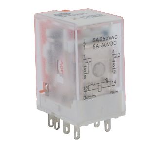 Niglon 8 Pin DPCO Miniature Relay