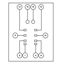 Niglon 8PSOCK2T 8 Pin Miniature Relay Base