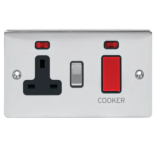 Niglon D-CC45DPN-BC Cooker Control Unit & Socket 45A