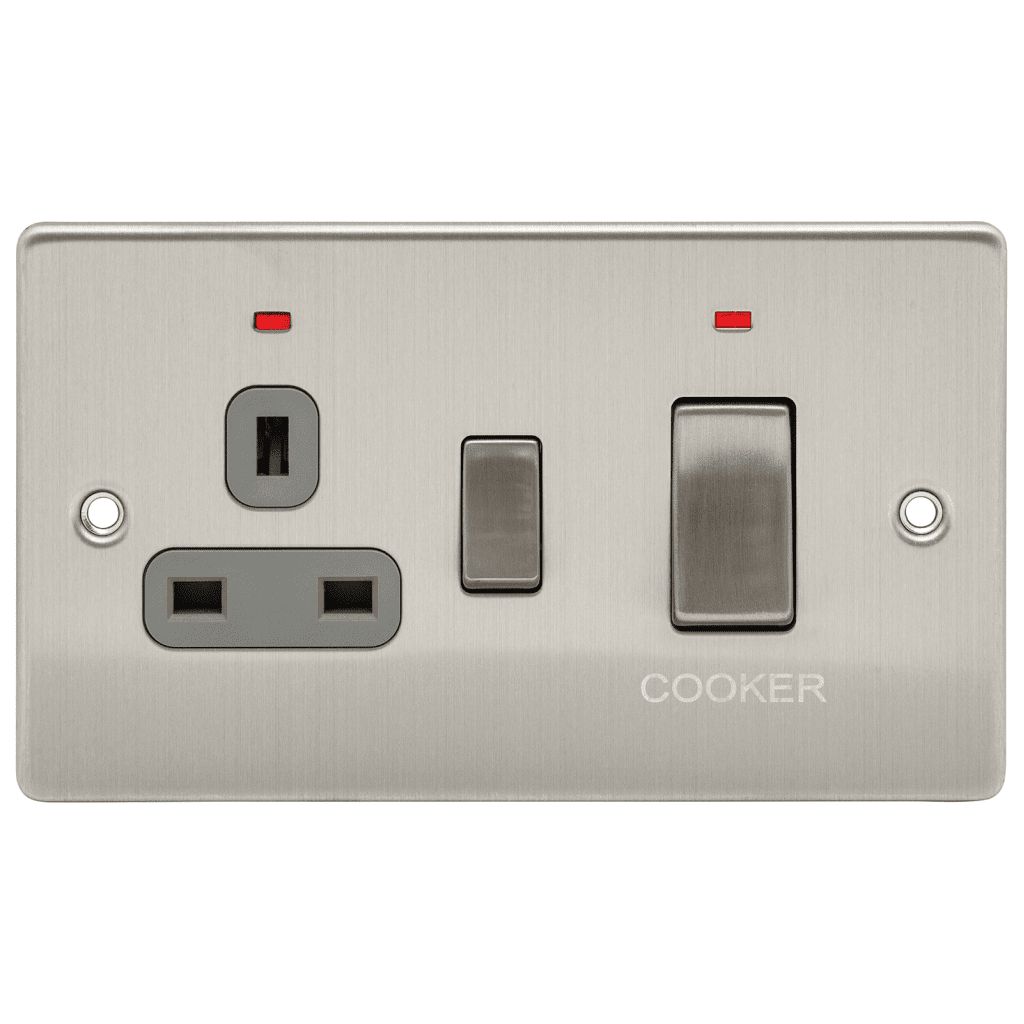 Niglon D-CC45DPN-BCG Cooker Control Unit & Socket 45A