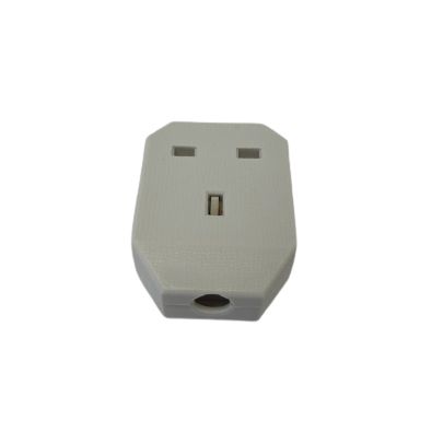 Niglon RS13W 1 Gang Trailing Socket White